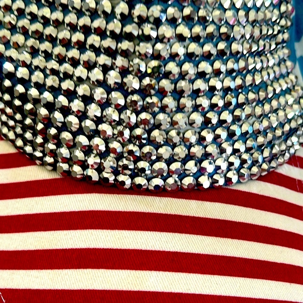 David and Young American Flag Studded Cap - Picture 4 of 8